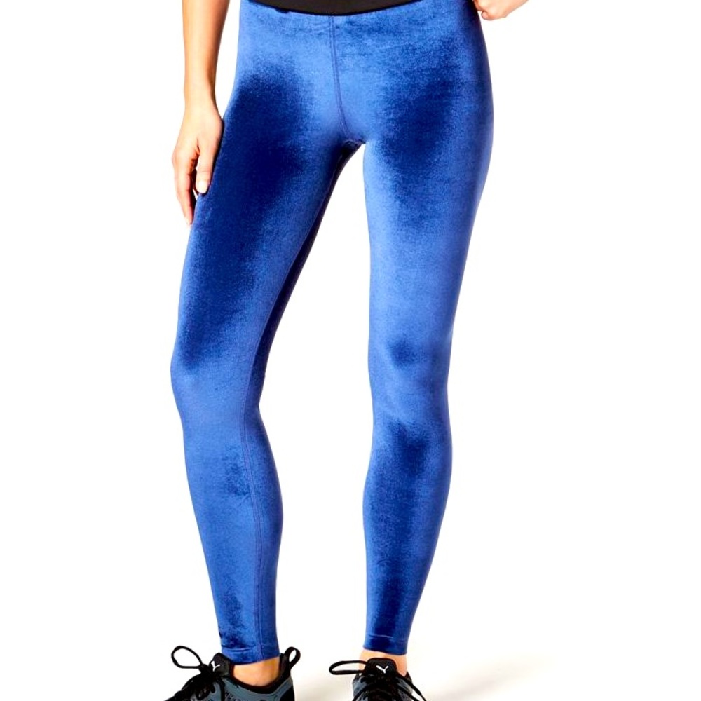 Velour Puma brand leggings.